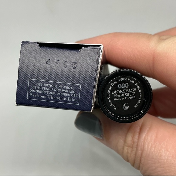 Dior Diorshow Mascara #090 BLACK 0.34oz / 10ml *NEW IN BOX* Full Size FRESH - Picture 2 of 2